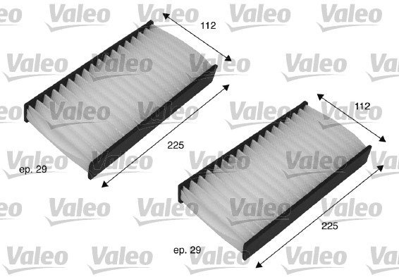 

VALEO Kabinový filtr 698735