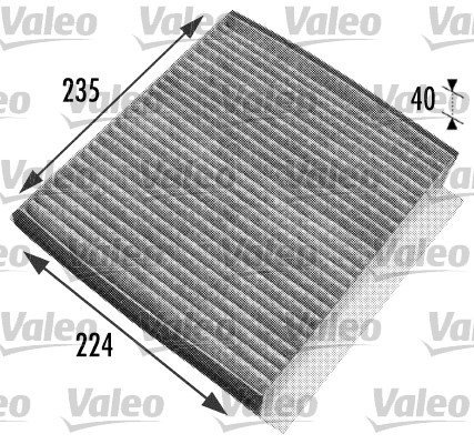 

VALEO Kabinový filtr 698778