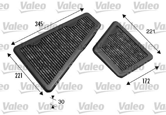 

VALEO Kabinový filtr 698793