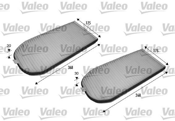 

VALEO Kabinový filtr 698838
