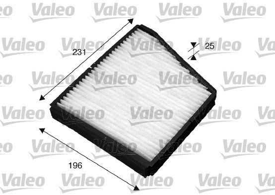 

VALEO Kabinové filtry 698860