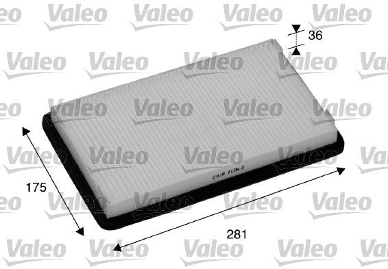 

VALEO Kabinový filtr 698893