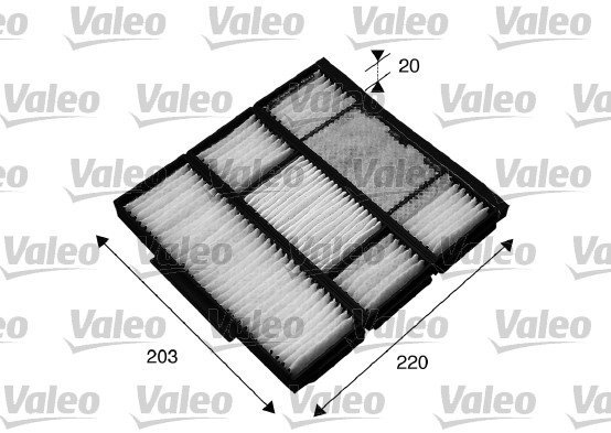 

VALEO Kabinový filtr 715565
