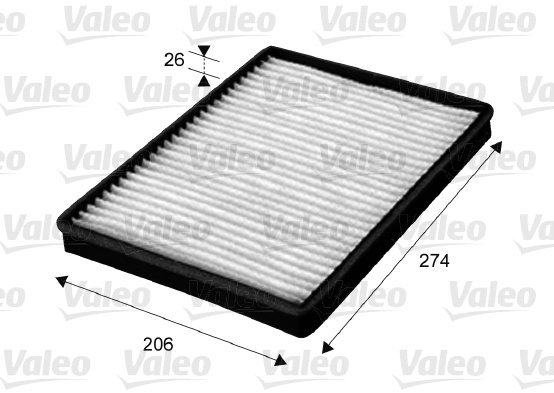 

VALEO Filtr, vzduch v interiéru 715654