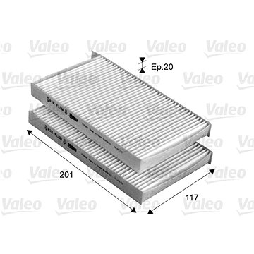 

VALEO Kabinový filtr 715669