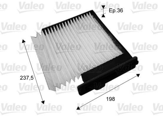 

VALEO Kabinový filtr 715708
