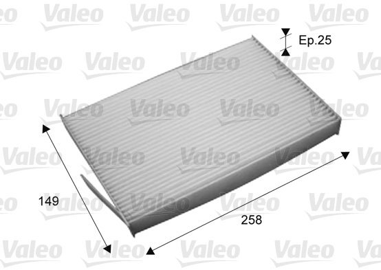 

VALEO Kabinový filtr 715709