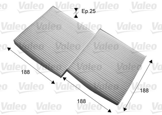 

VALEO Kabinový filtr 715714