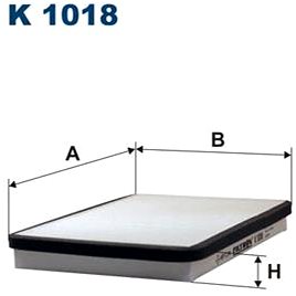 

FILTRON Filtr, vzduch v interiéru K 1018