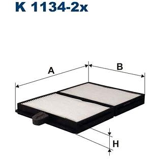 

FILTRON Filtr, vzduch v interiéru K 1134-2x