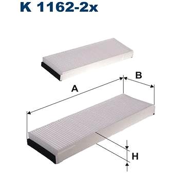 

FILTRON Filtr, vzduch v interiéru K 1162-2x