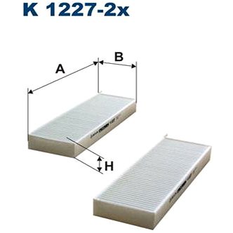 

FILTRON Filtr, vzduch v interiéru K 1227-2x