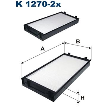

FILTRON Filtr, vzduch v interiéru K 1270-2x