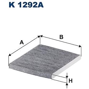 

FILTRON Filtr, vzduch v interiéru K 1292A