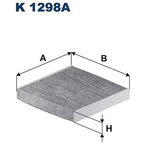 

FILTRON Filtr, vzduch v interiéru K 1298A