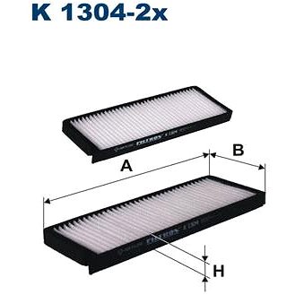 

FILTRON Filtr, vzduch v interiéru K 1304-2x