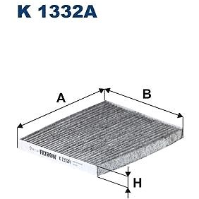 

FILTRON Filtr, vzduch v interiéru K 1332A