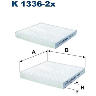 

FILTRON Filtr, vzduch v interiéru K 1336-2x