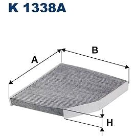 

FILTRON Filtr, vzduch v interiéru K 1338A