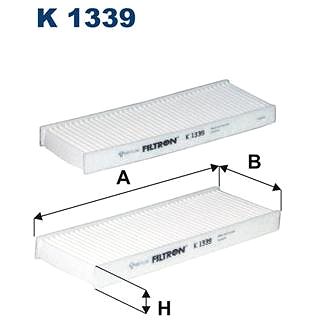 

FILTRON Filtr, vzduch v interiéru K 1339-2x