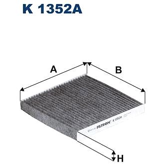 

FILTRON Filtr, vzduch v interiéru K 1352A