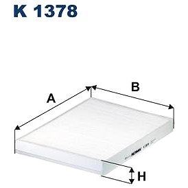 

FILTRON Filtr, vzduch v interiéru K 1378