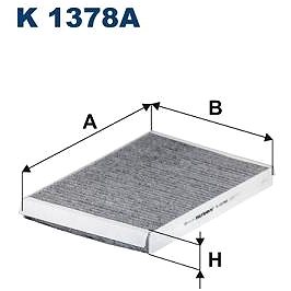 

FILTRON Filtr, vzduch v interiéru K 1378A