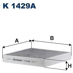 

FILTRON Filtr, vzduch v interiéru K 1429A