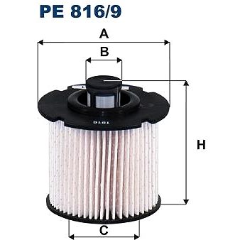 

FILTRON Palivový filtr PE 816/9