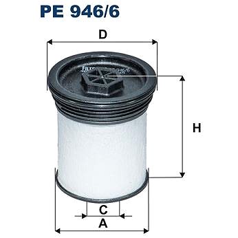 

FILTRON Palivový filtr PE 946/6
