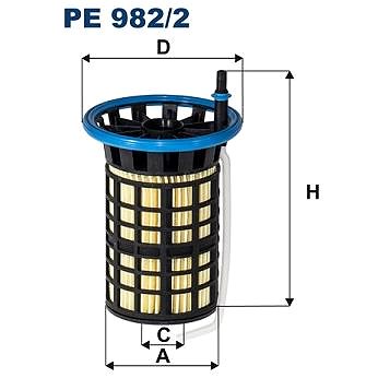 

FILTRON Palivový filtr PE 982/2