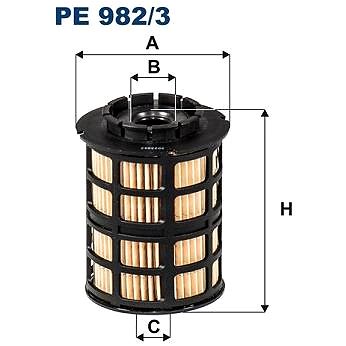 

FILTRON Palivový filtr PE 982/3