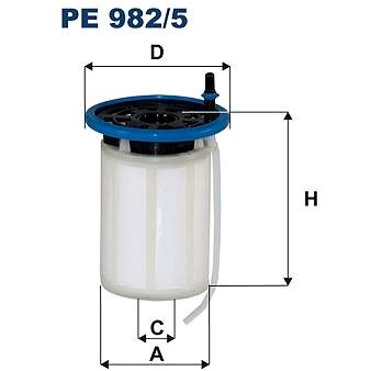 

FILTRON Palivový filtr PE 982/5
