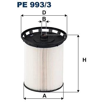 

FILTRON Palivový filtr PE 993/3