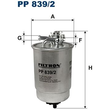 

FILTRON Palivový filtr PP 839/2