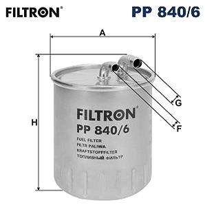 

FILTRON Palivový filtr PP 840/6