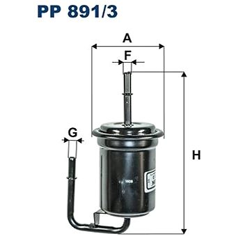 

FILTRON Palivový filtr PP 891/3