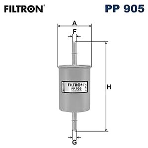

FILTRON Palivový filtr PP 905