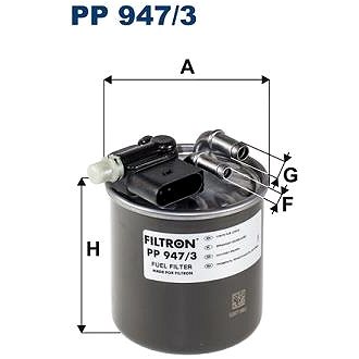 

FILTRON Palivový filtr PP 947/3
