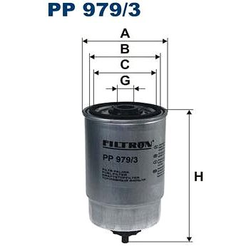 

FILTRON Palivový filtr PP 979/3