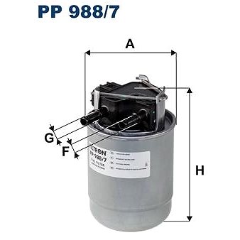 

FILTRON Palivový filtr PP 988/7