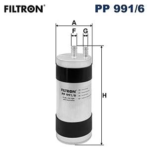 

FILTRON palivovy filtr PP 991/6