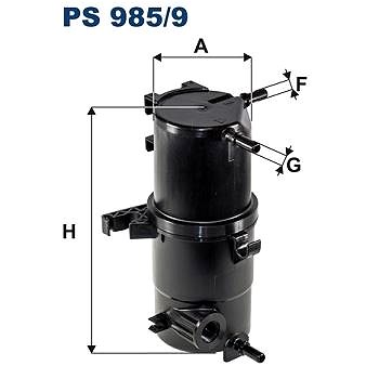 

FILTRON Palivový filtr PS 985/9