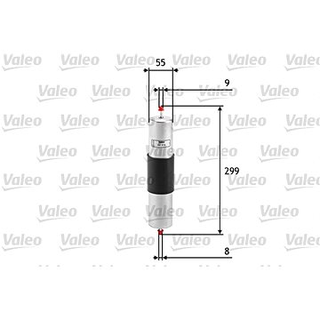 

VALEO Palivový filtr 587014