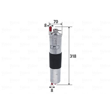 

VALEO Palivový filtr 587034