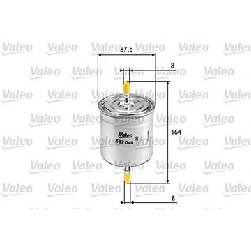 

VALEO Palivový filtr 587040