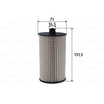 

VALEO Palivový filtr 587071