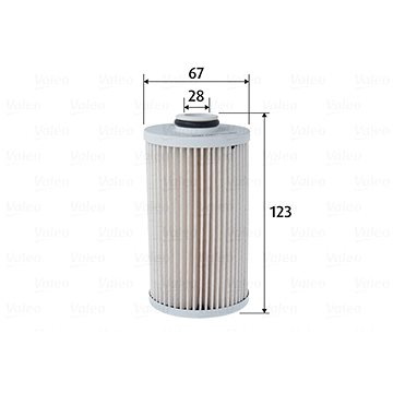 

VALEO Palivový filtr 587083