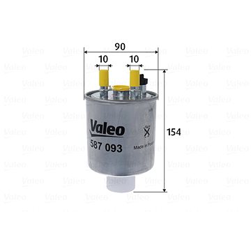 

VALEO Palivový filtr 587093