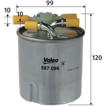 

VALEO Palivový filtr 587096